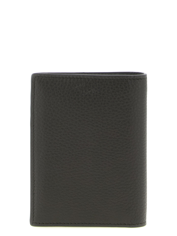 Saint Laurent Brown Calfskin Leather Wallet