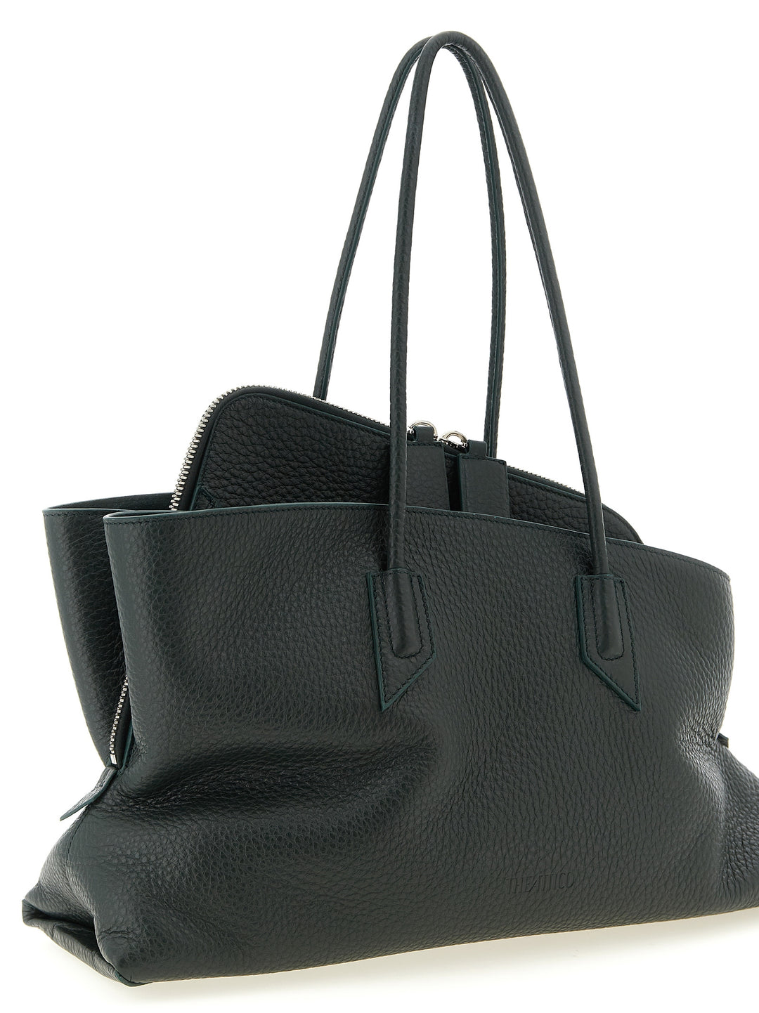 The Attico Bicolor Calfskin Shoulder Bag