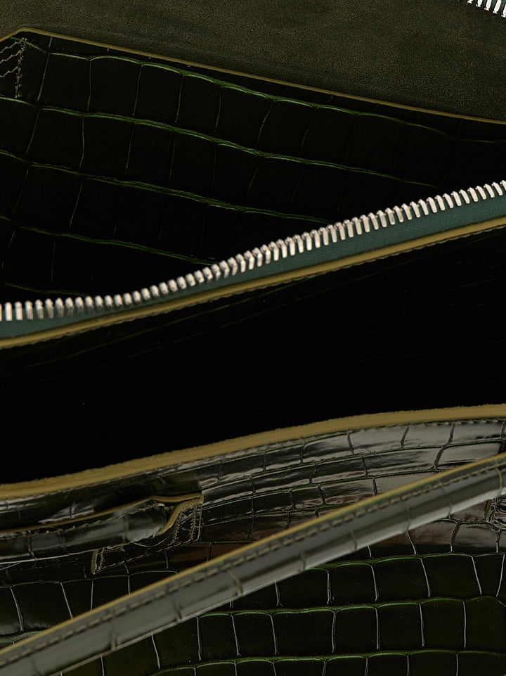 The Attico Bicolor Calfskin Shoulder Bag