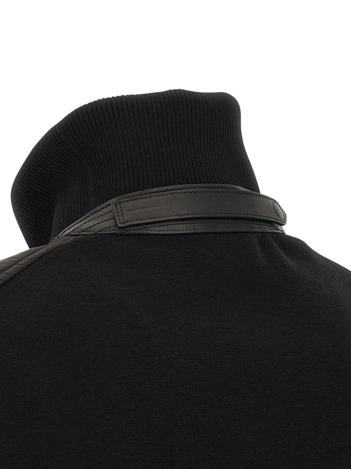 Tom Ford Black Wool Bomber