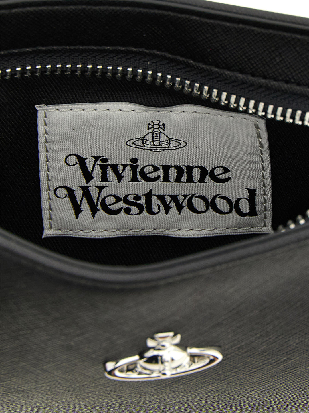 Vivienne Westwood Black Polyethylene Shoulder Bag