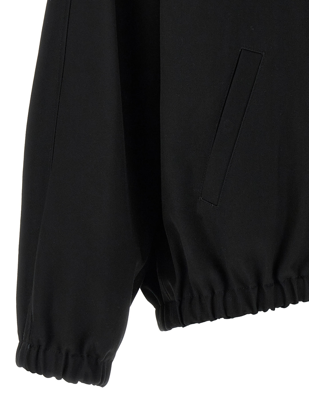 Courrèges Black Cotton Bomber