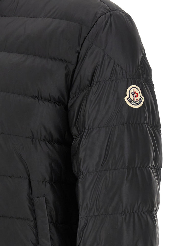 Moncler Black Polyamide Full-Length Jacket