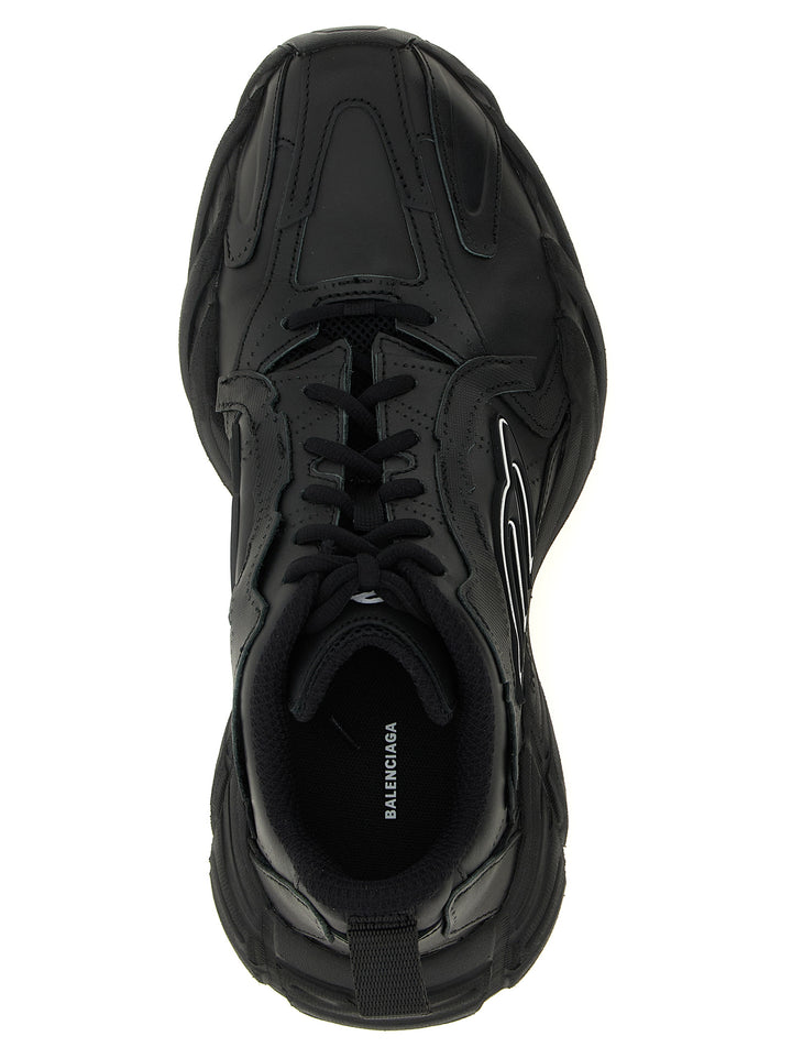 Balenciaga Black Calfskin Athletic Sneakers