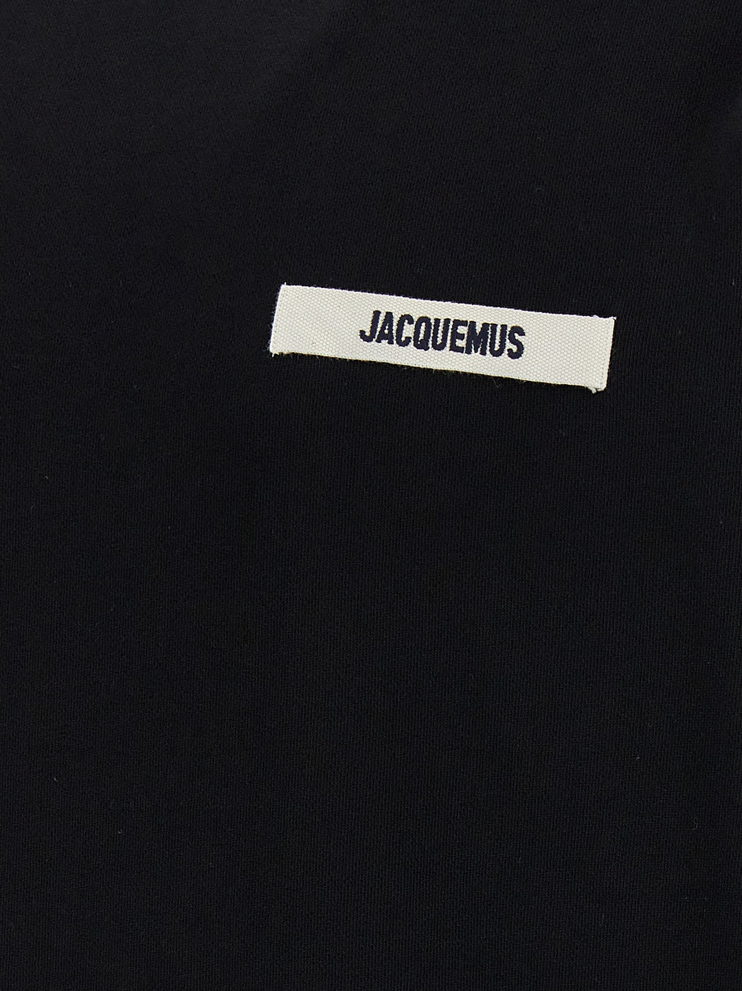 Jacquemus Black Cotton Sweatshirt