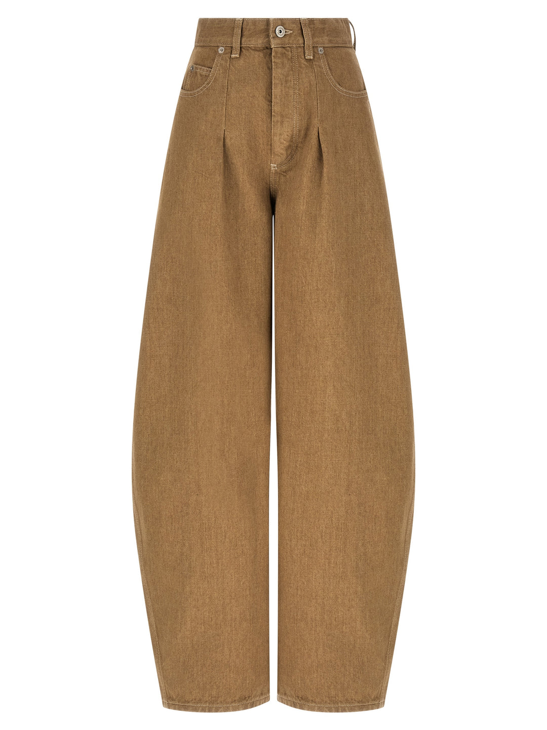 Jacquemus Beige Cotton Jeans Denim