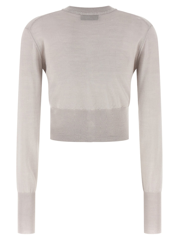 Vivienne Westwood Gray Wool Cardigan