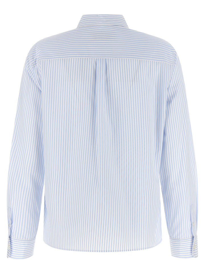 Max Mara Blue Cotton Blouse