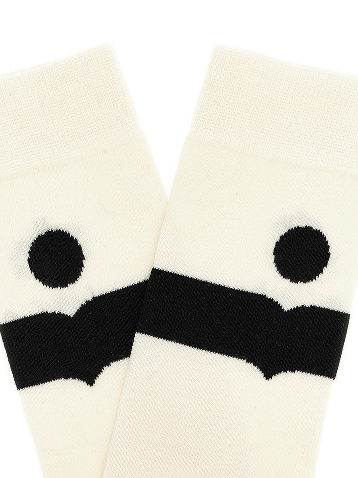 Isabel Marant Beige Cotton Socks