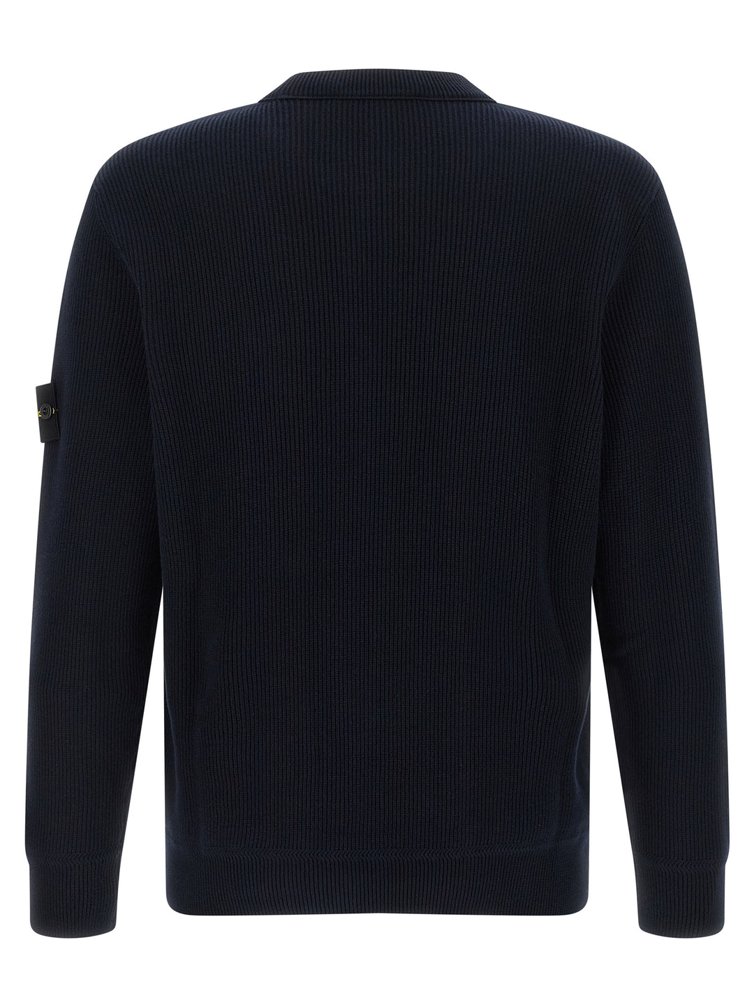 Stone Island Blue Cotton Cardigan