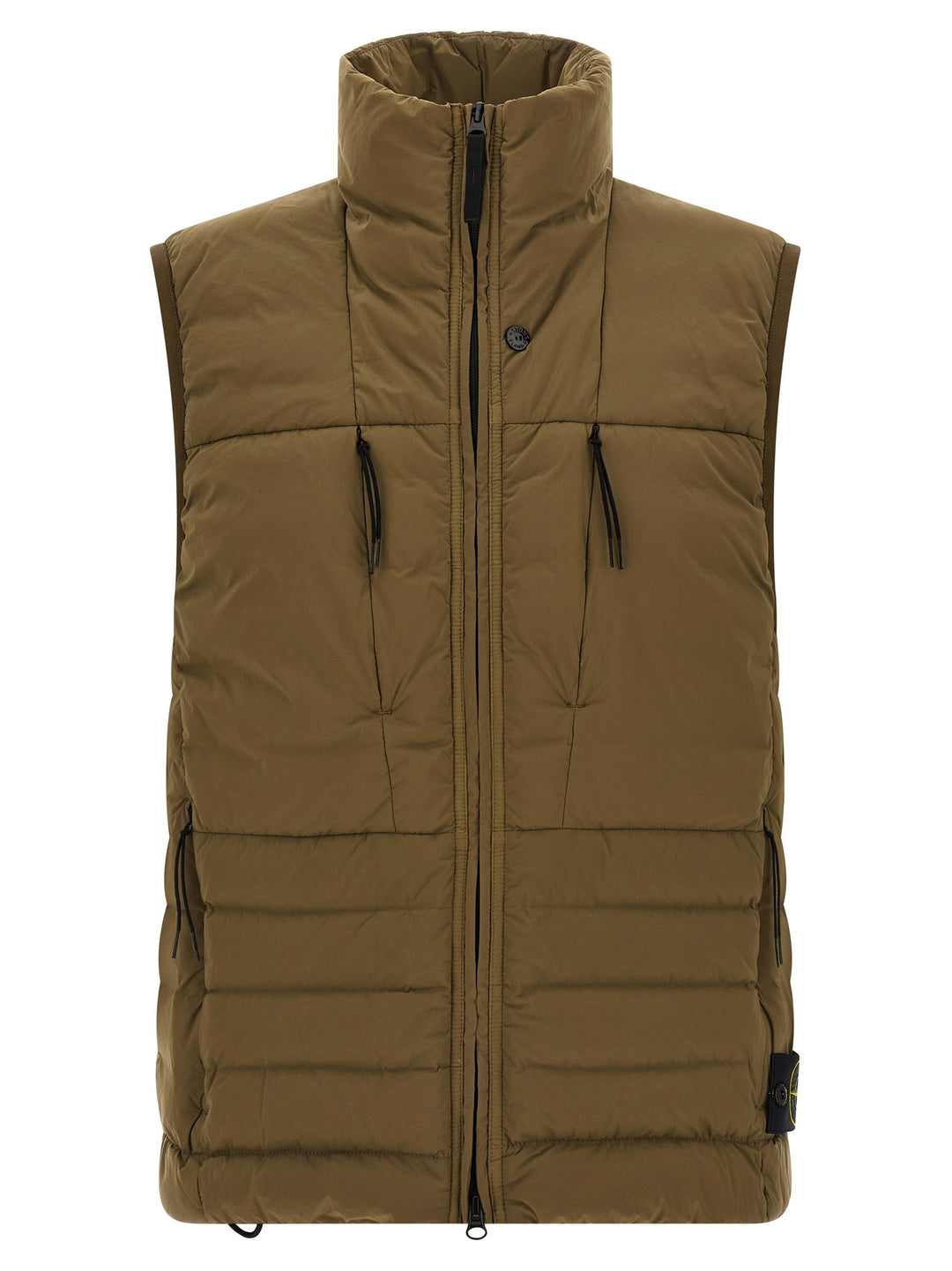 Stone Island Bicolor Polyamide Sleeveless Jacket