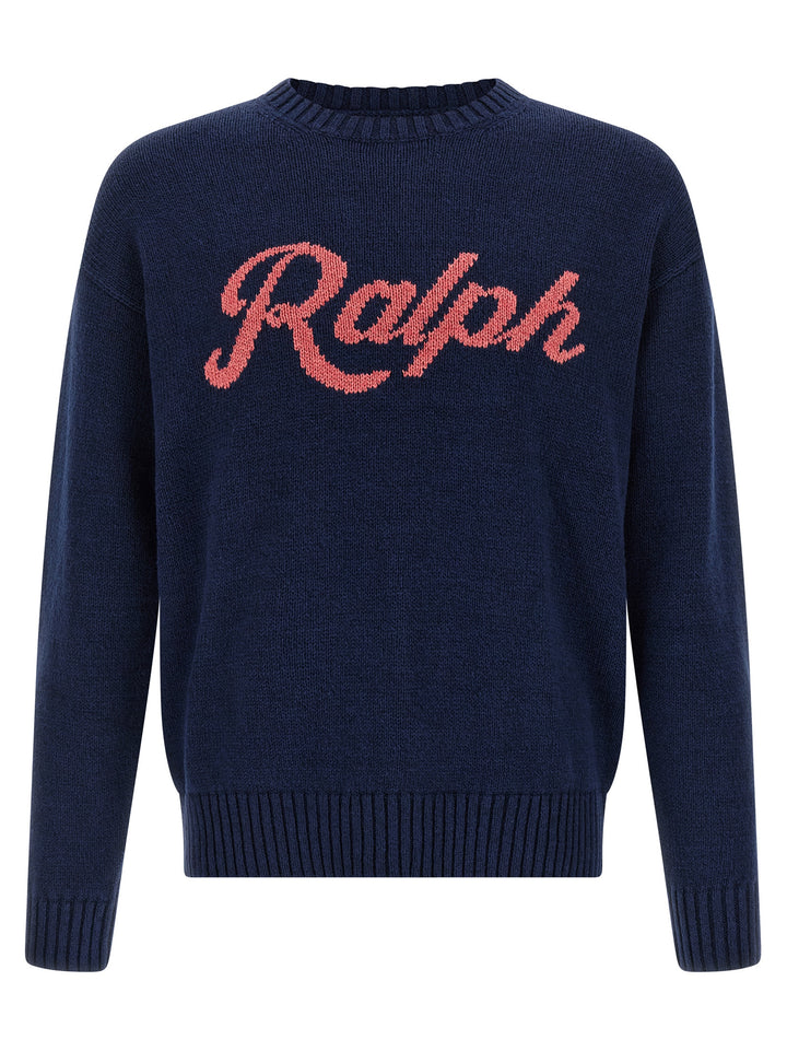 Polo Ralph Lauren Blue Linen Cardigan