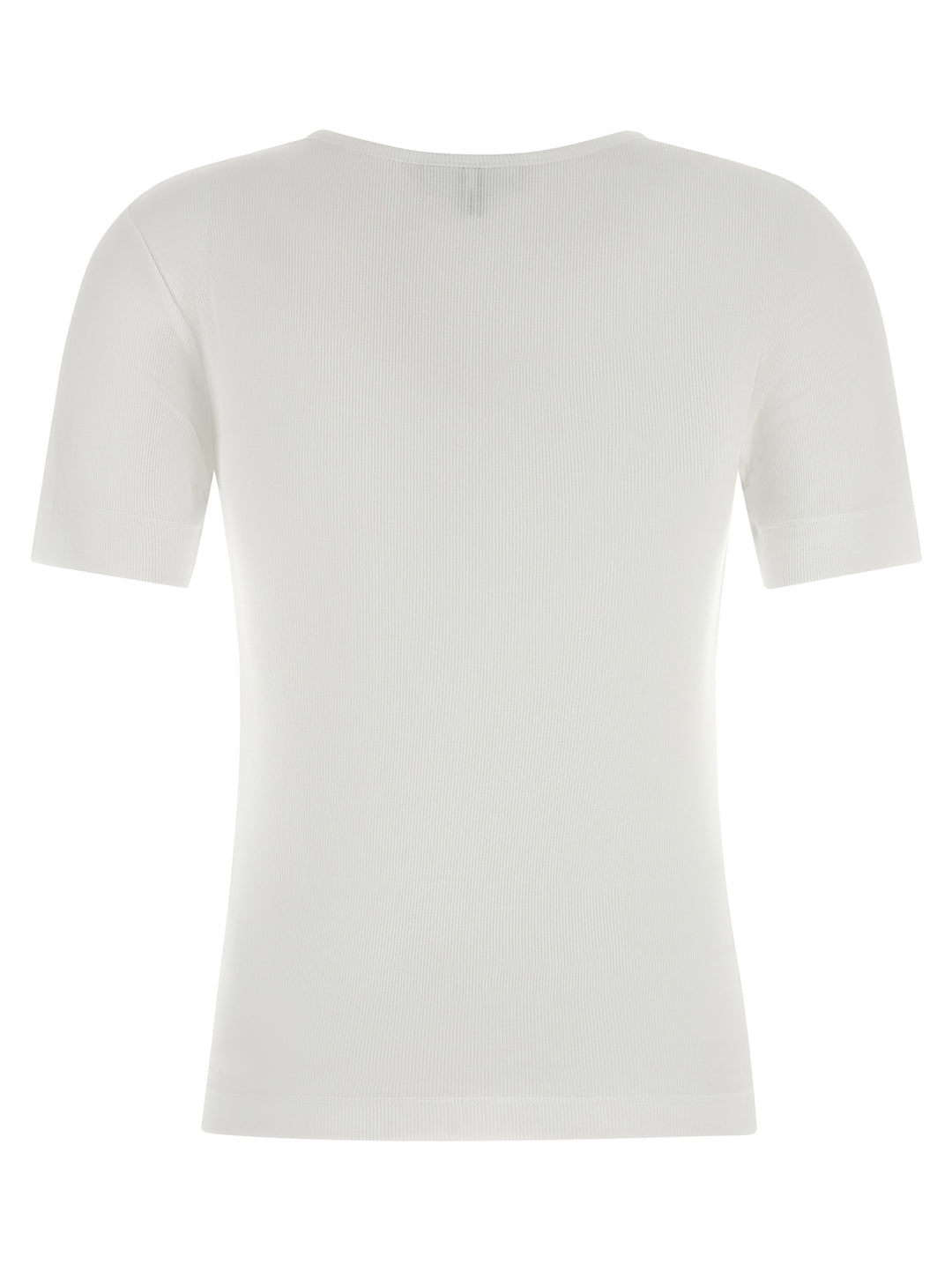 Ganni White Organic Cotton T-Shirt