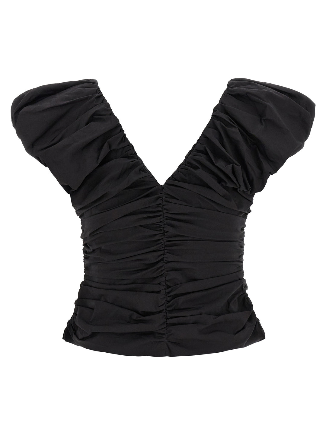 Ganni Black Cotton Shirt