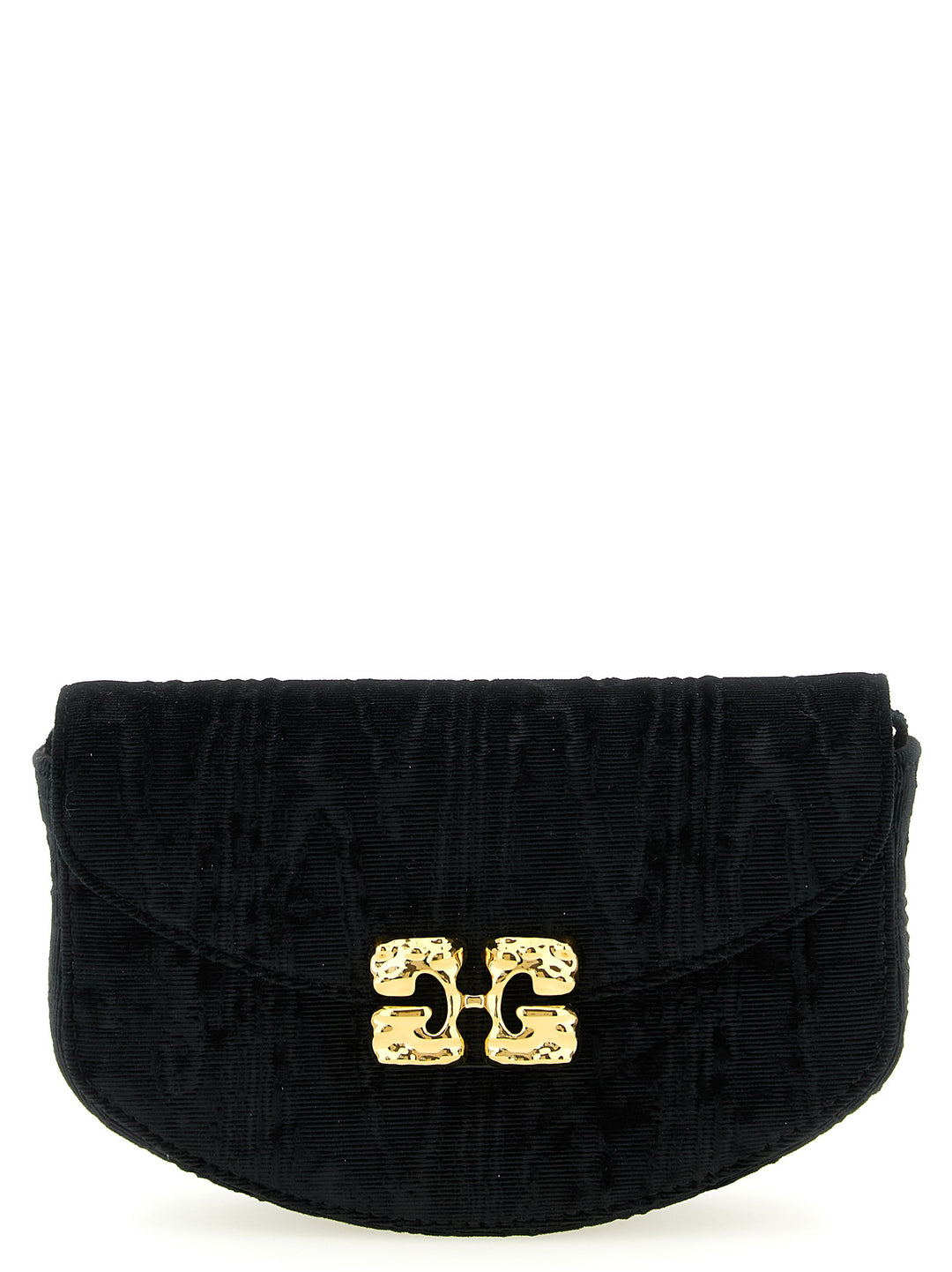 Ganni Black Polyester Cardholder