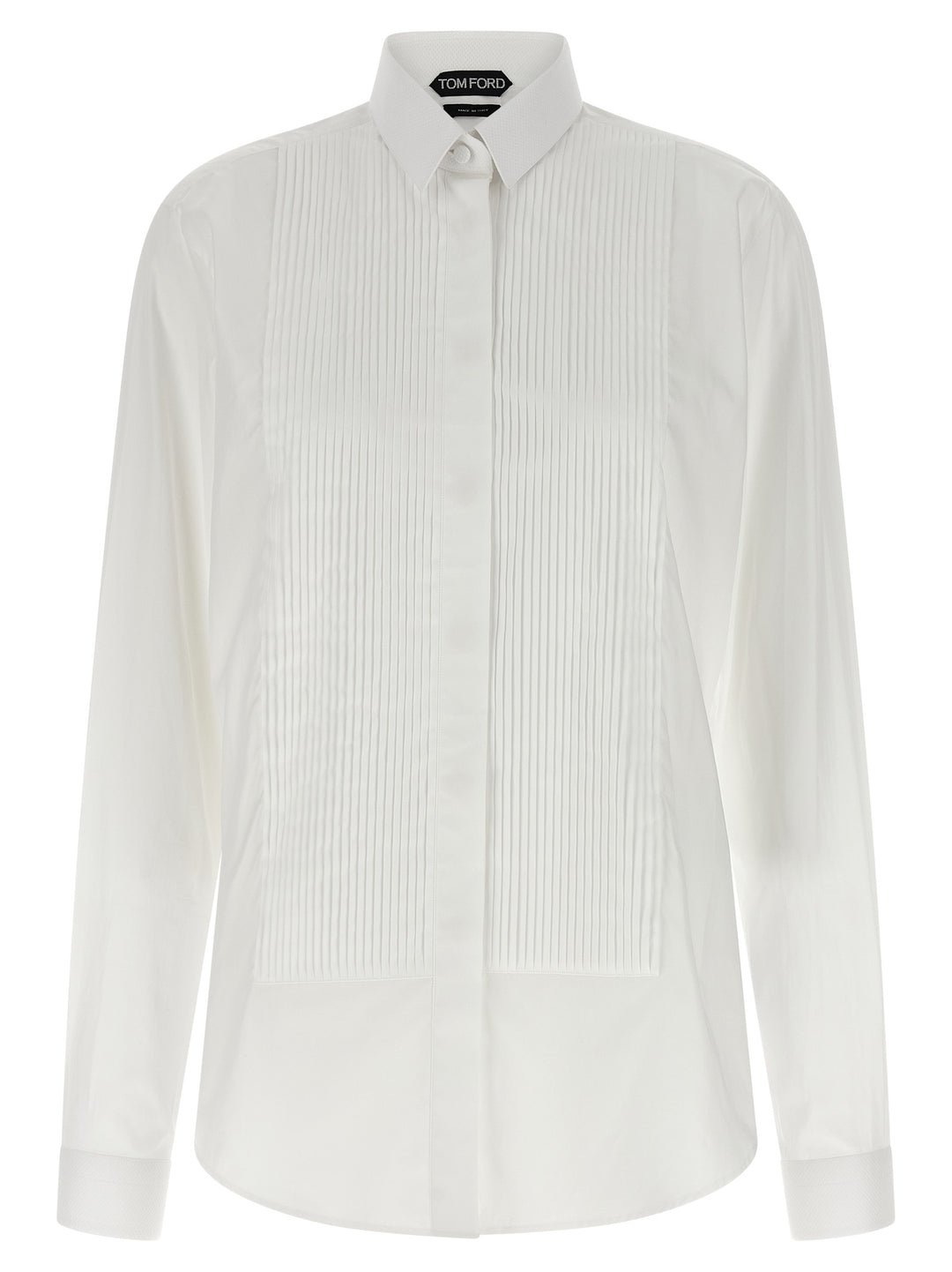 Tom Ford White Cotton Blouse