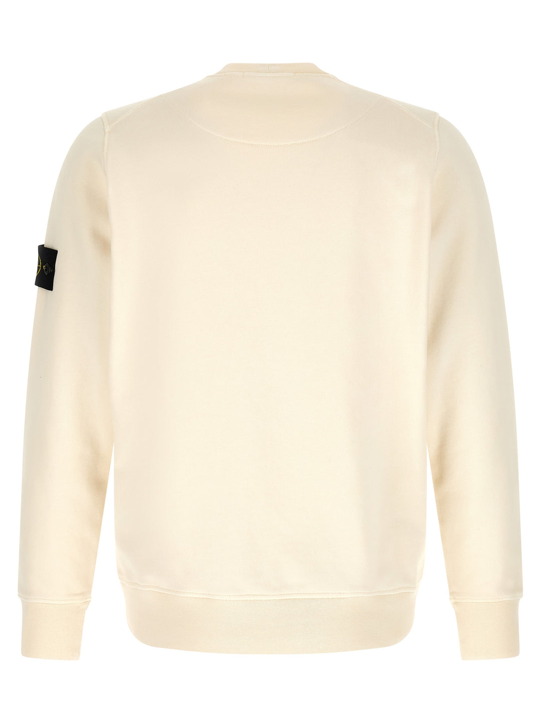 Stone Island Beige Cotton Sweatshirt