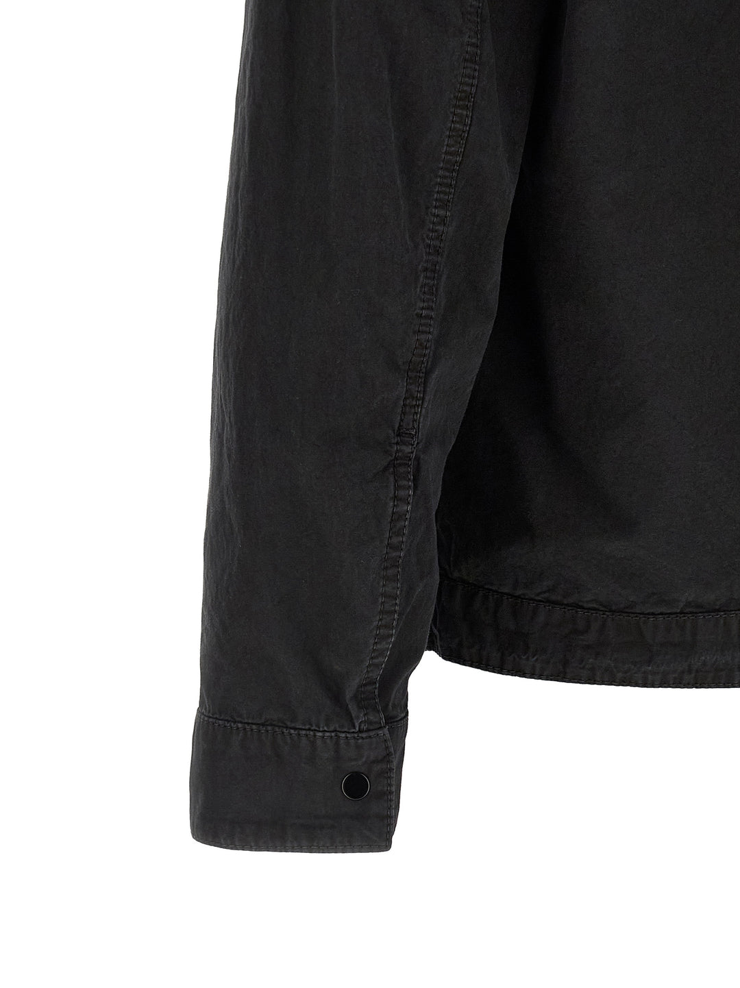 Stone Island Black Cotton Blouse