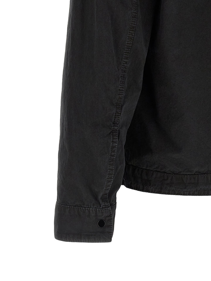 Stone Island Black Cotton Blouse