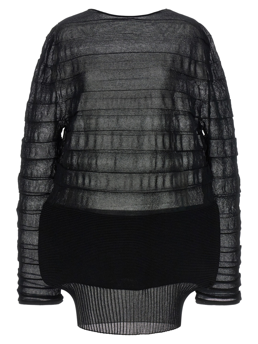 Issey Miyake Black Polyester Sweatshirt