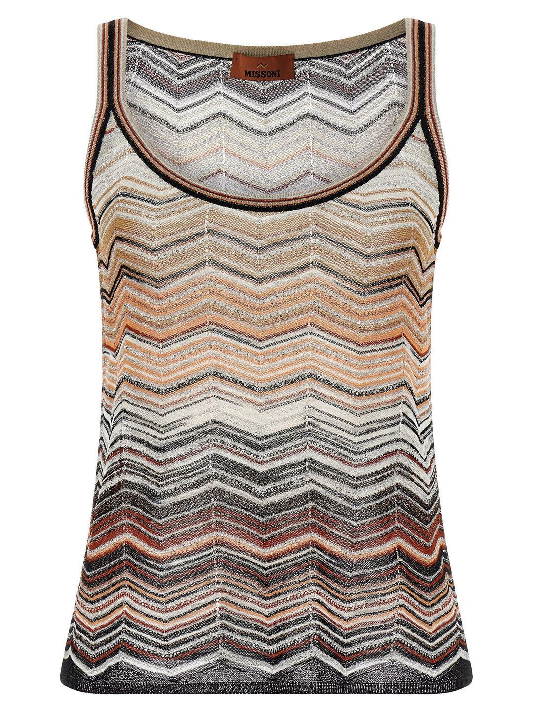 Missoni Multicolor Viscose Tank Tops