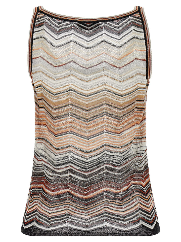 Missoni Multicolor Viscose Tank Tops