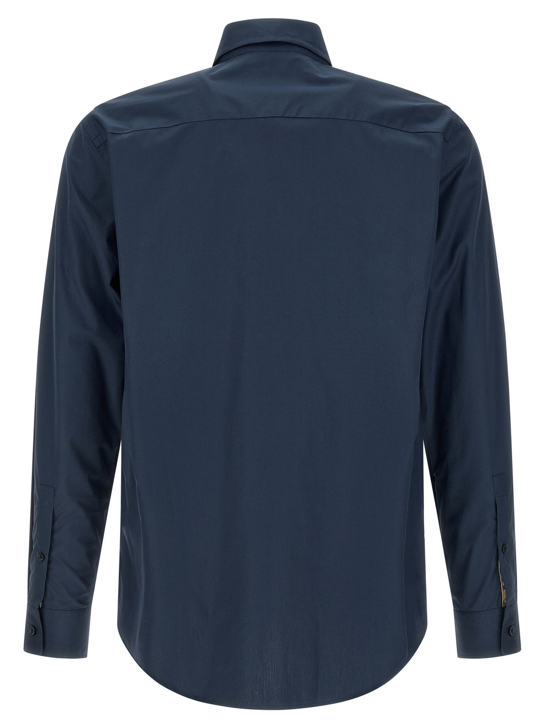 Burberry Blue Cotton Blouse