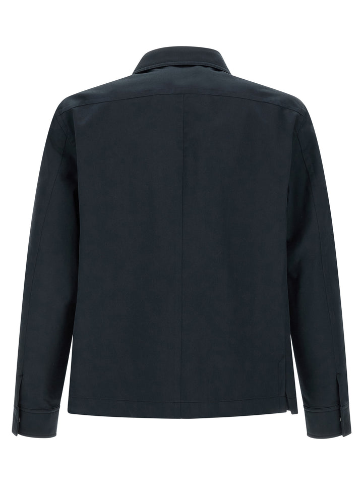 Tom Ford Blue Cotton Blouse