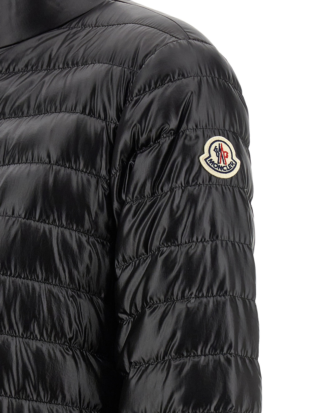 Moncler Black Polyamide Full-Length Jacket