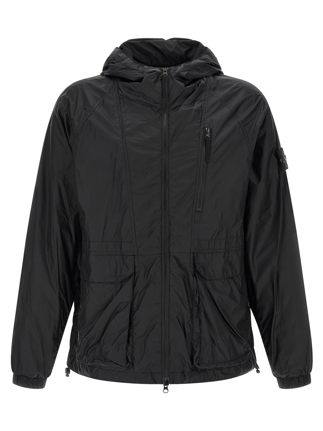Stone Island Blue Polyamide Shell Jacket