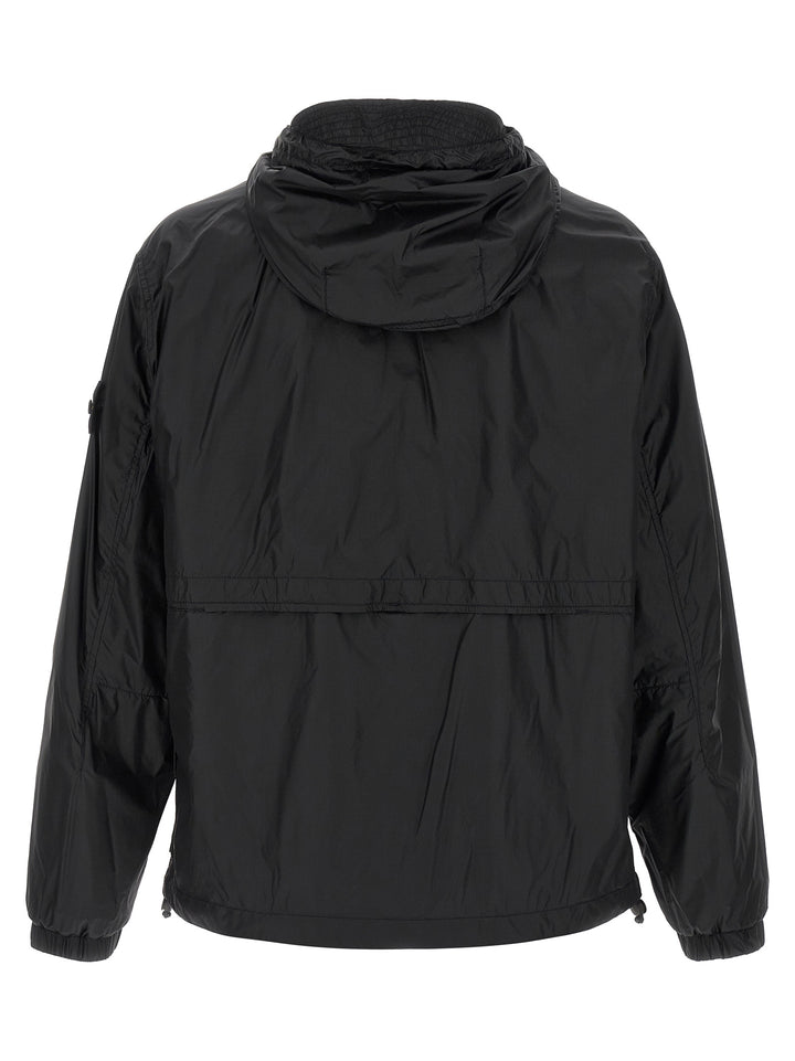 Stone Island Blue Polyamide Shell Jacket