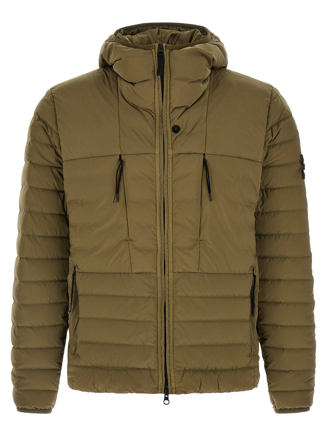 Stone Island Bicolor Polyamide Full-Length Jacket