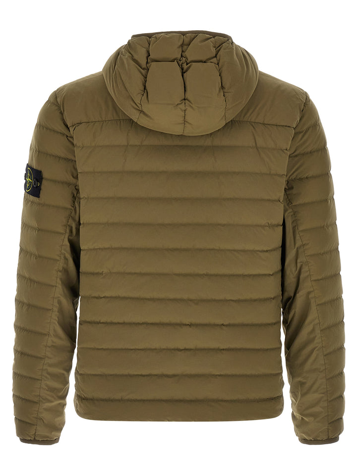 Stone Island Bicolor Polyamide Full-Length Jacket
