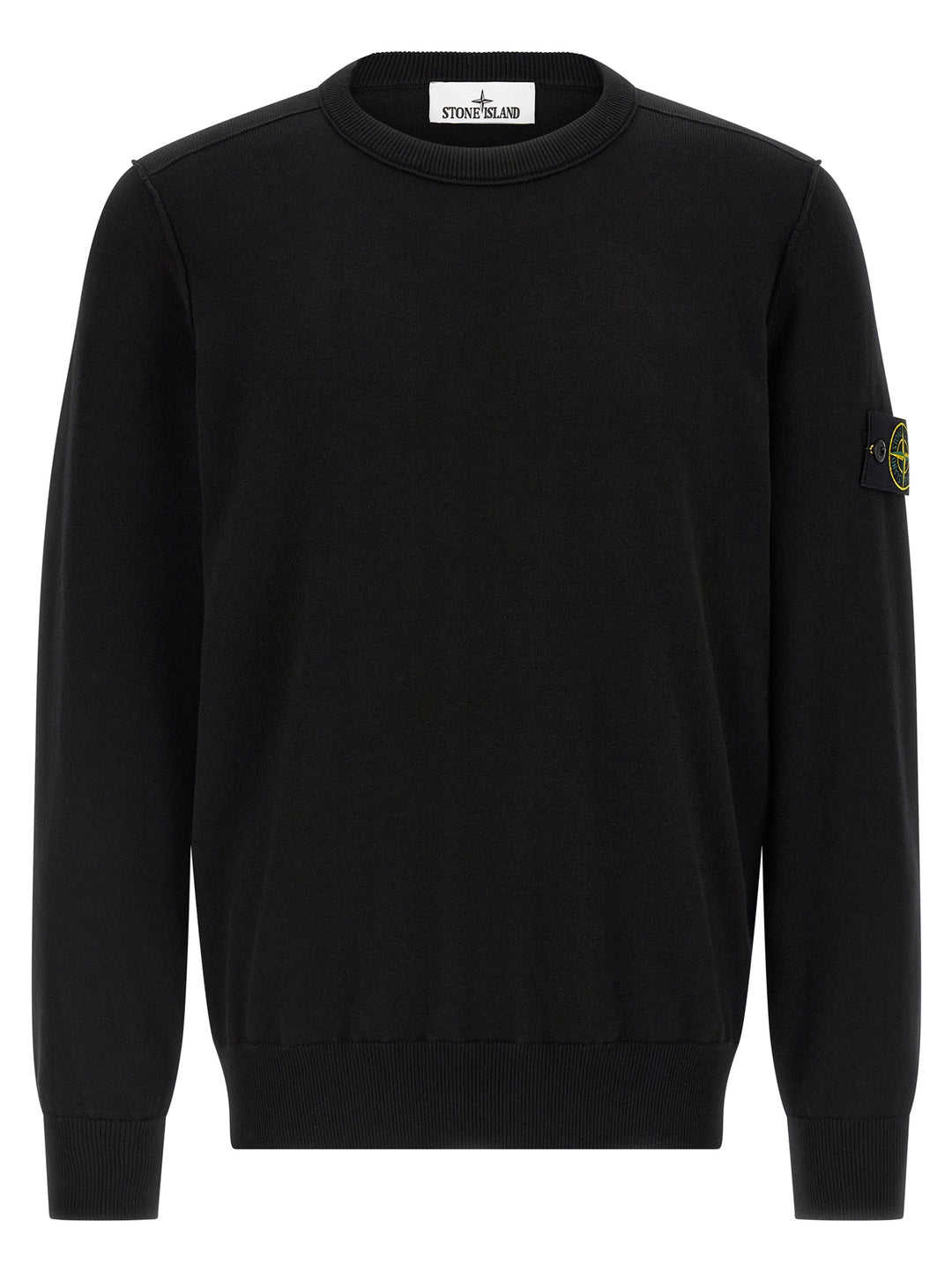 Stone Island Black Cotton Cardigan