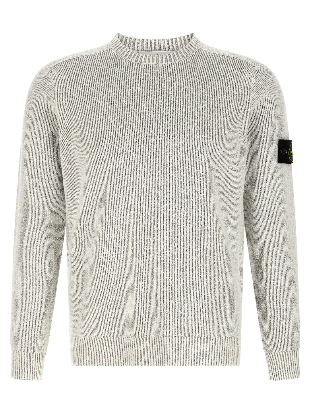 Stone Island Gray Cotton Cardigan