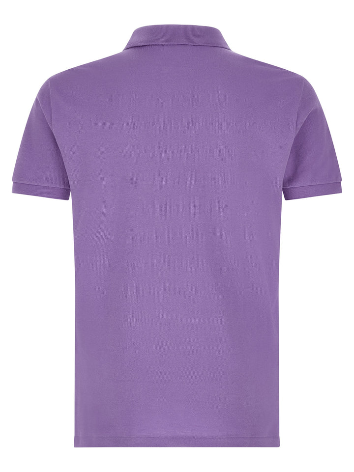Polo Ralph Lauren Purple Cotton Polo Shirt