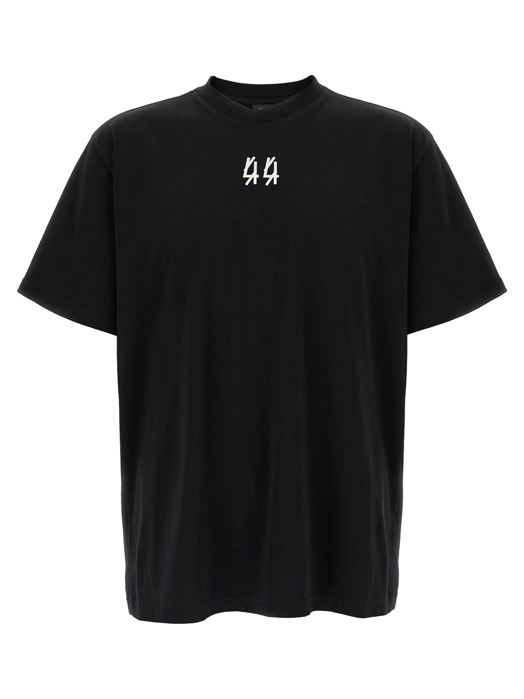 44 Label Group Black Cotton T-Shirt