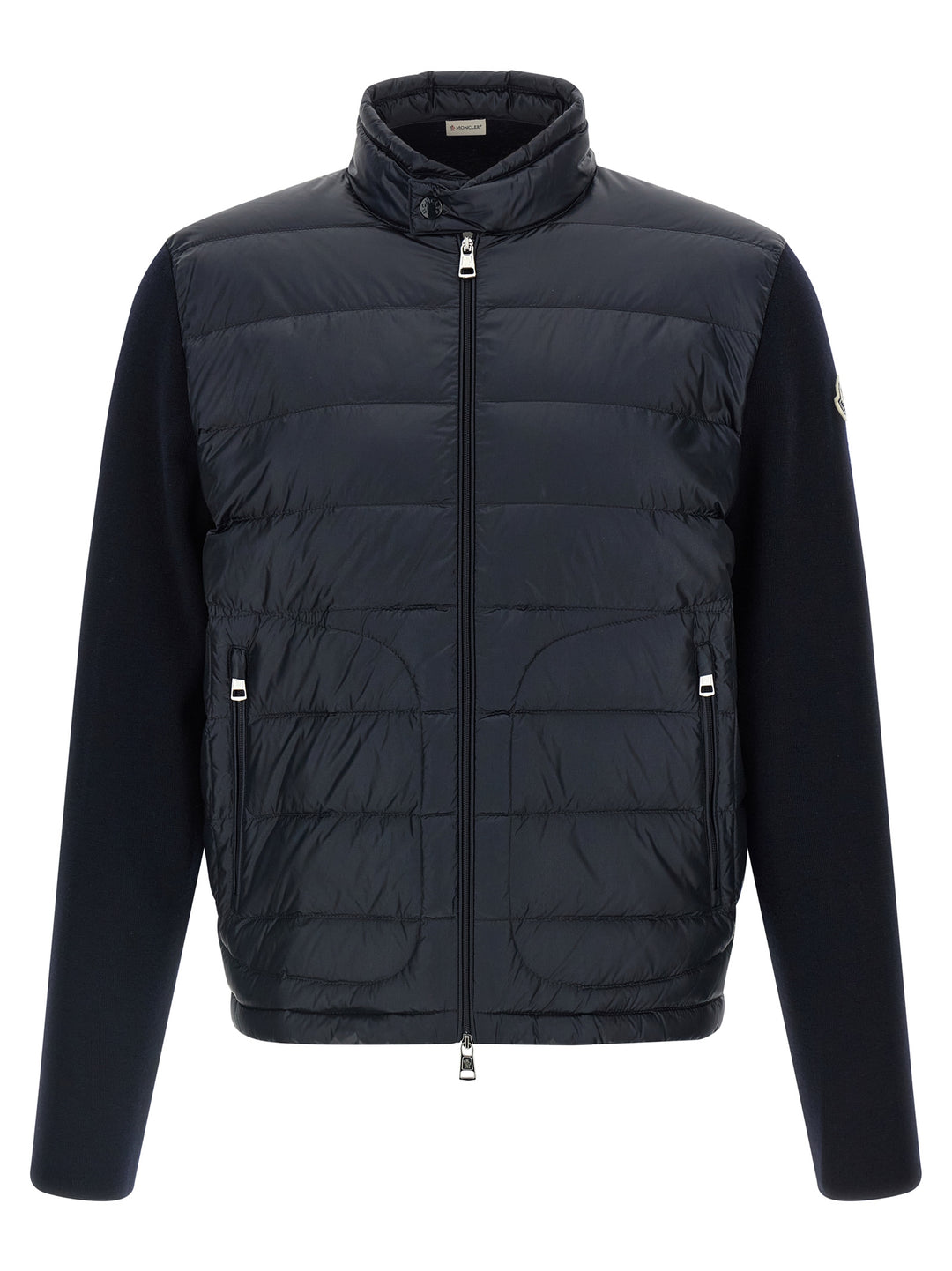 Moncler Blue Polyamide Cardigan