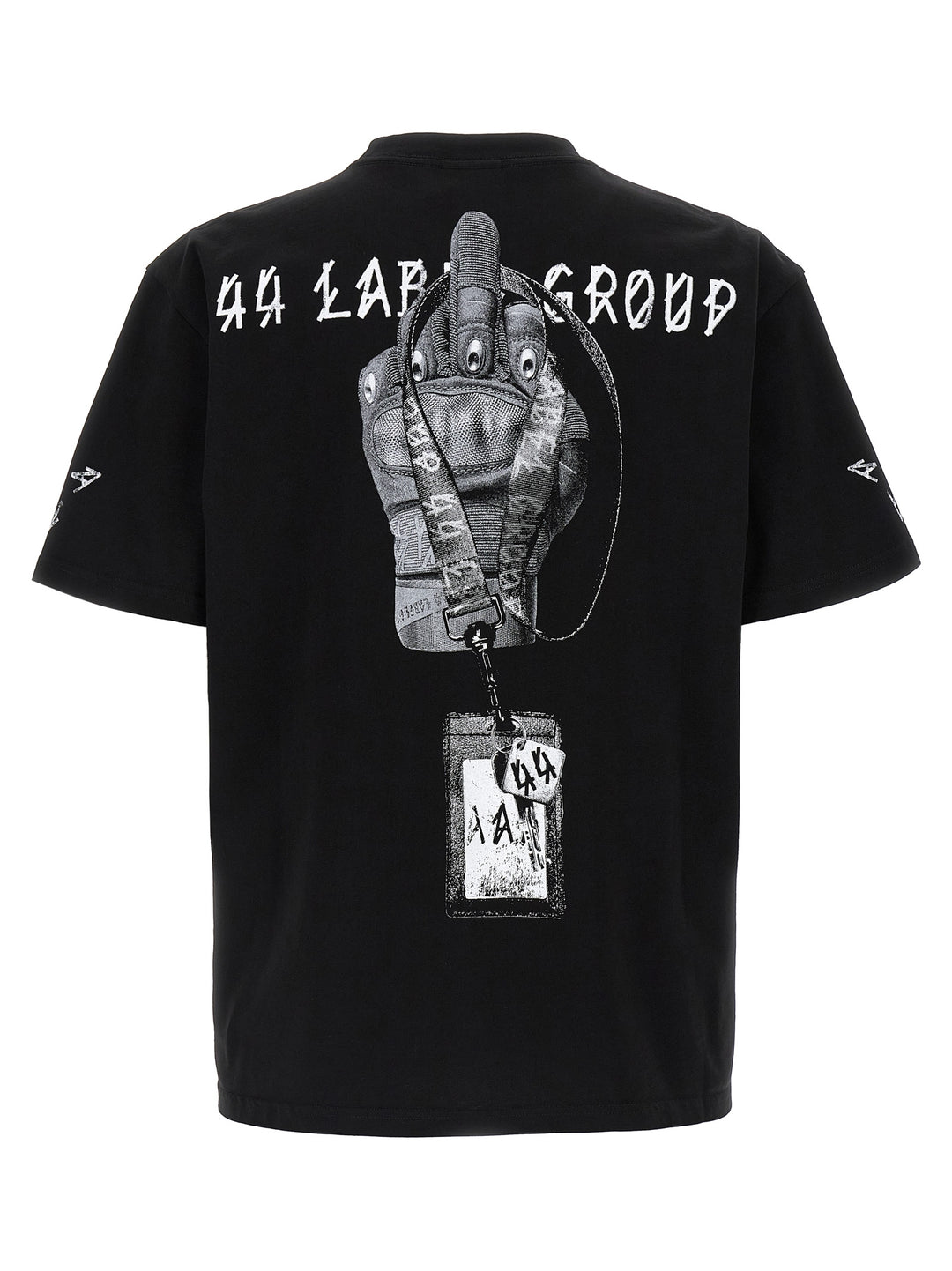 44 Label Group Bicolor Cotton T-Shirt