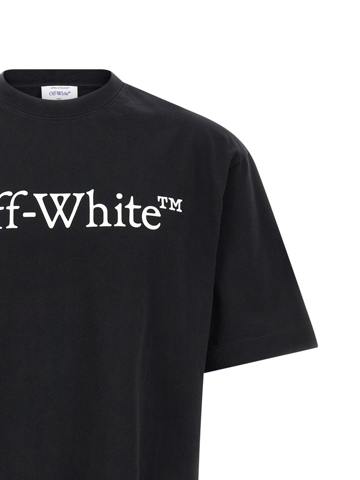 Off-White Bicolor Cotton T-Shirt