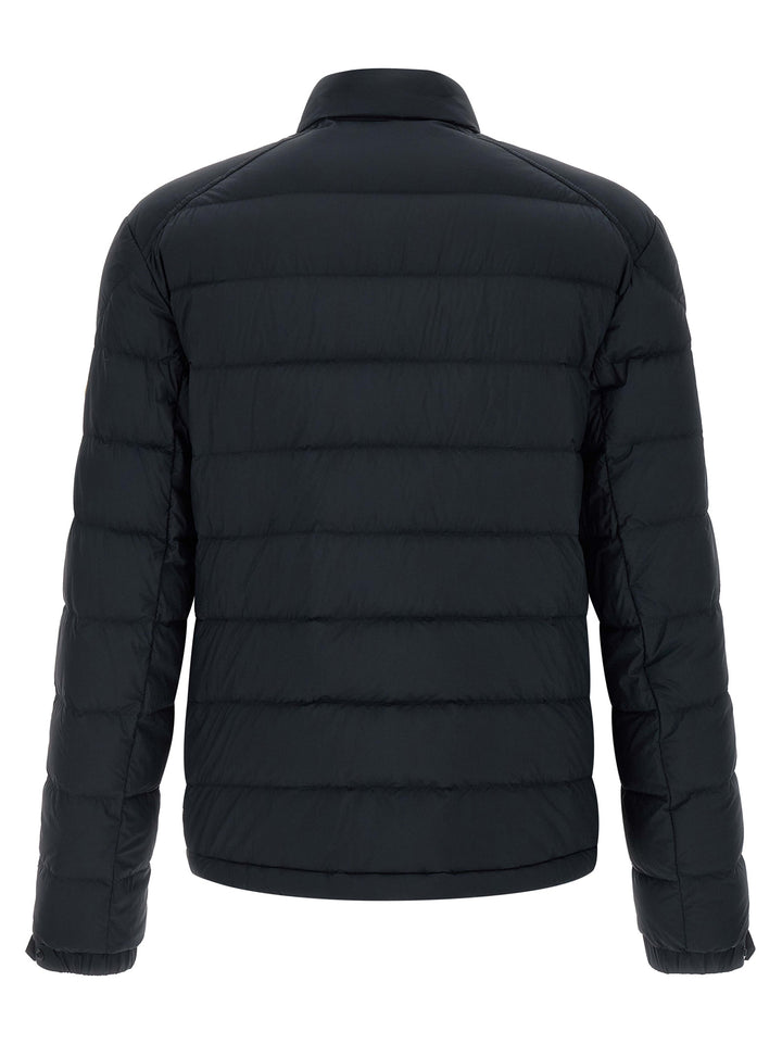Moncler Blue Polyamide Full-Length Jacket