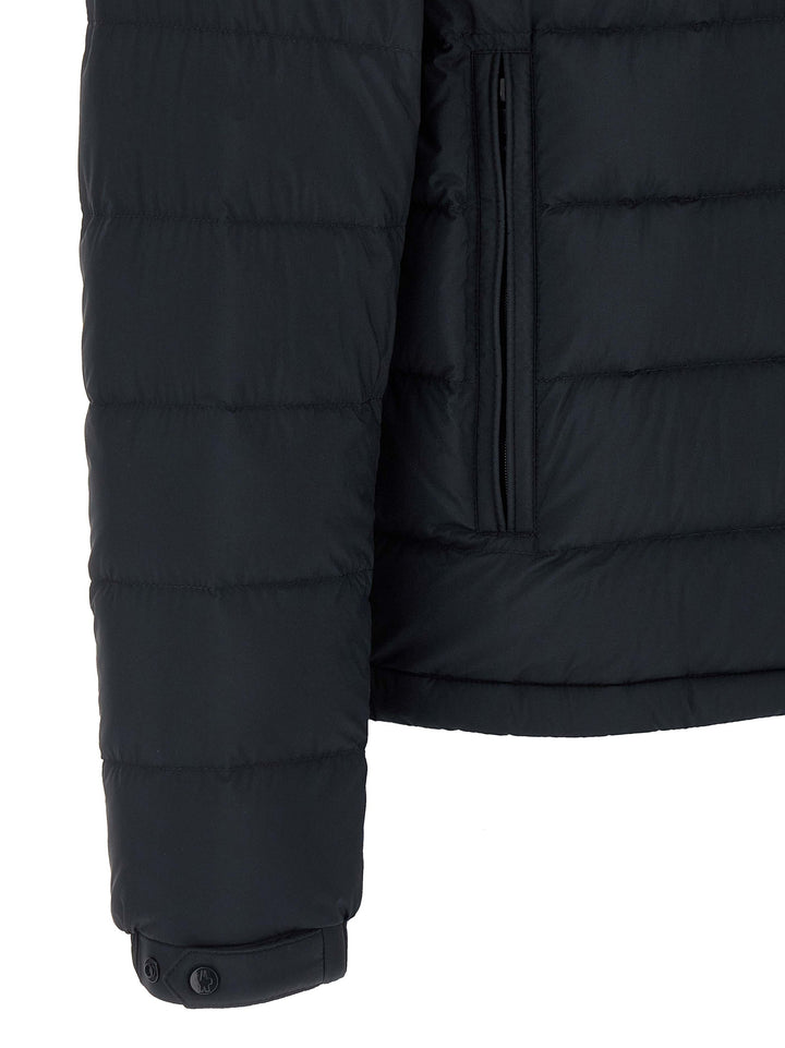 Moncler Blue Polyamide Full-Length Jacket