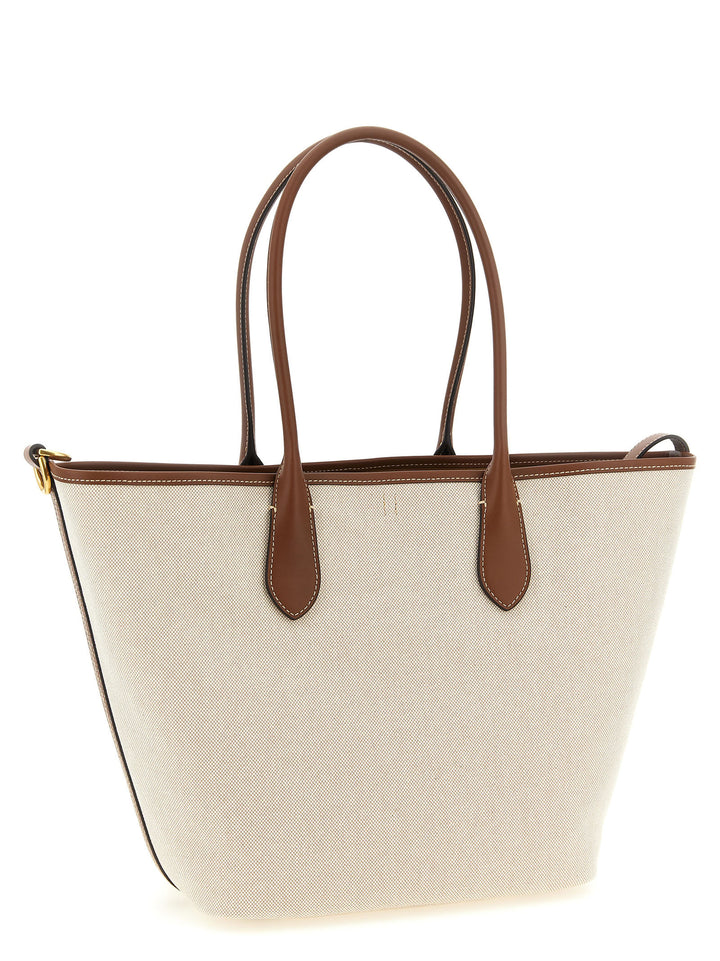 Polo Ralph Lauren Brown Cotton Tote Bag