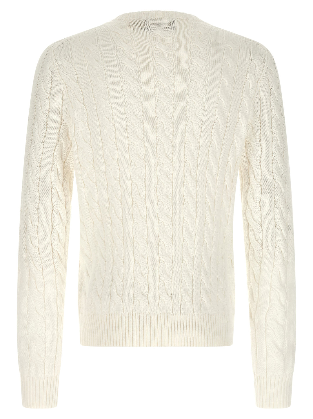 Polo Ralph Lauren White Cotton Cardigan