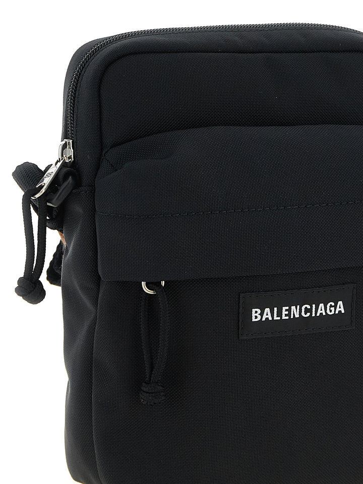 Balenciaga Black Polyamide Crossbody Bag