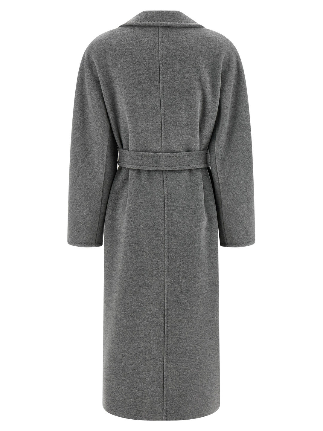 Max Mara Gray Virgin Wool Coat