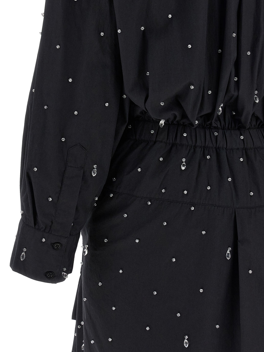 Giuseppe Di Morabito Black Cotton Short Dress