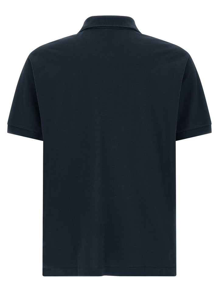 Lacoste Blue Cotton Polo Shirt