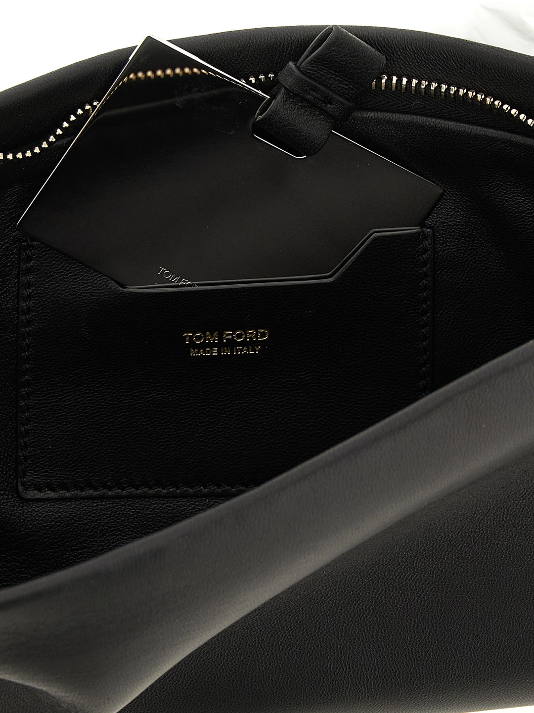Tom Ford Black Lambskin Clutch Bag
