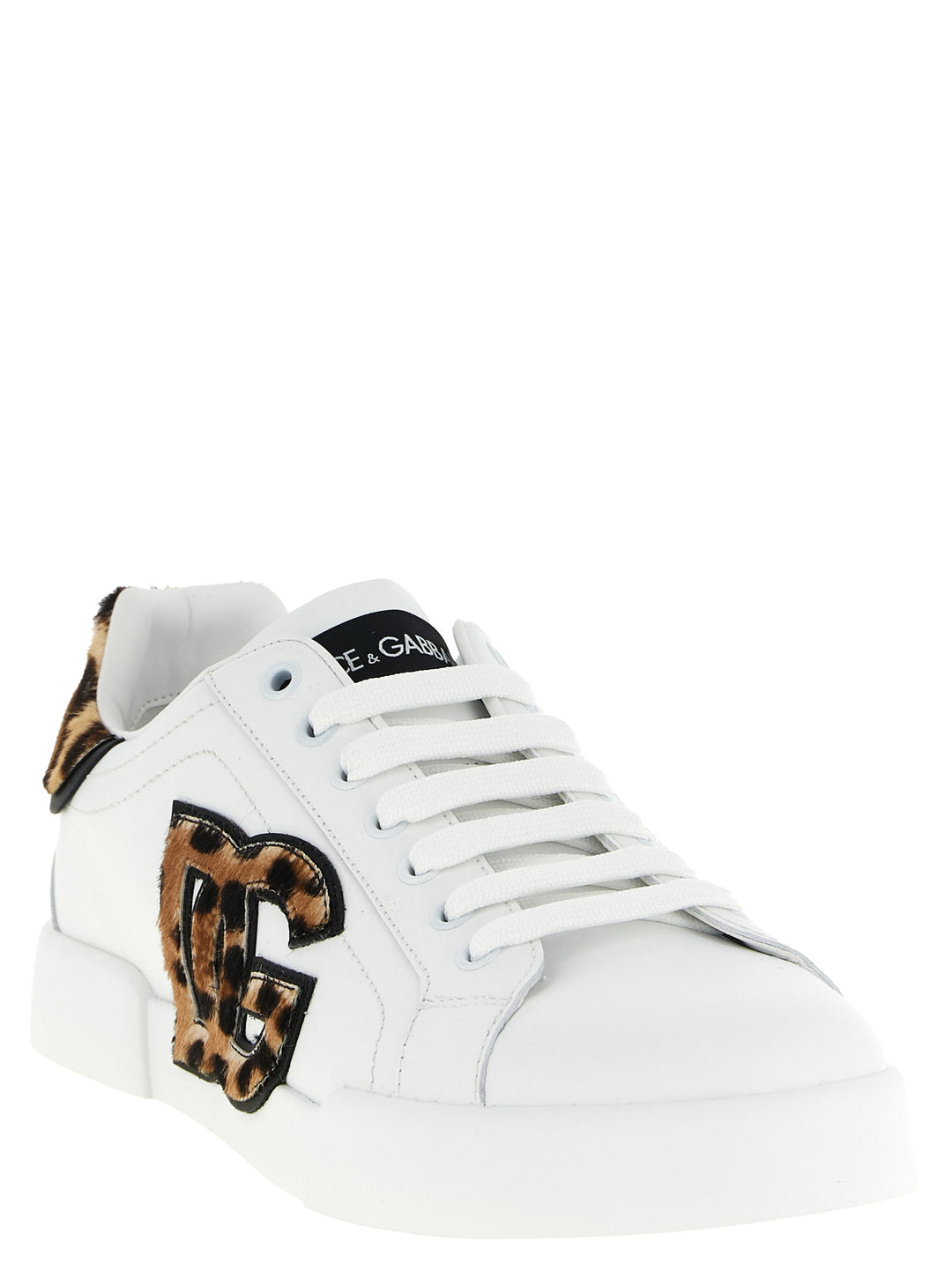 Dolce &amp; Gabbana Brown Calfskin Low Top Sneakers